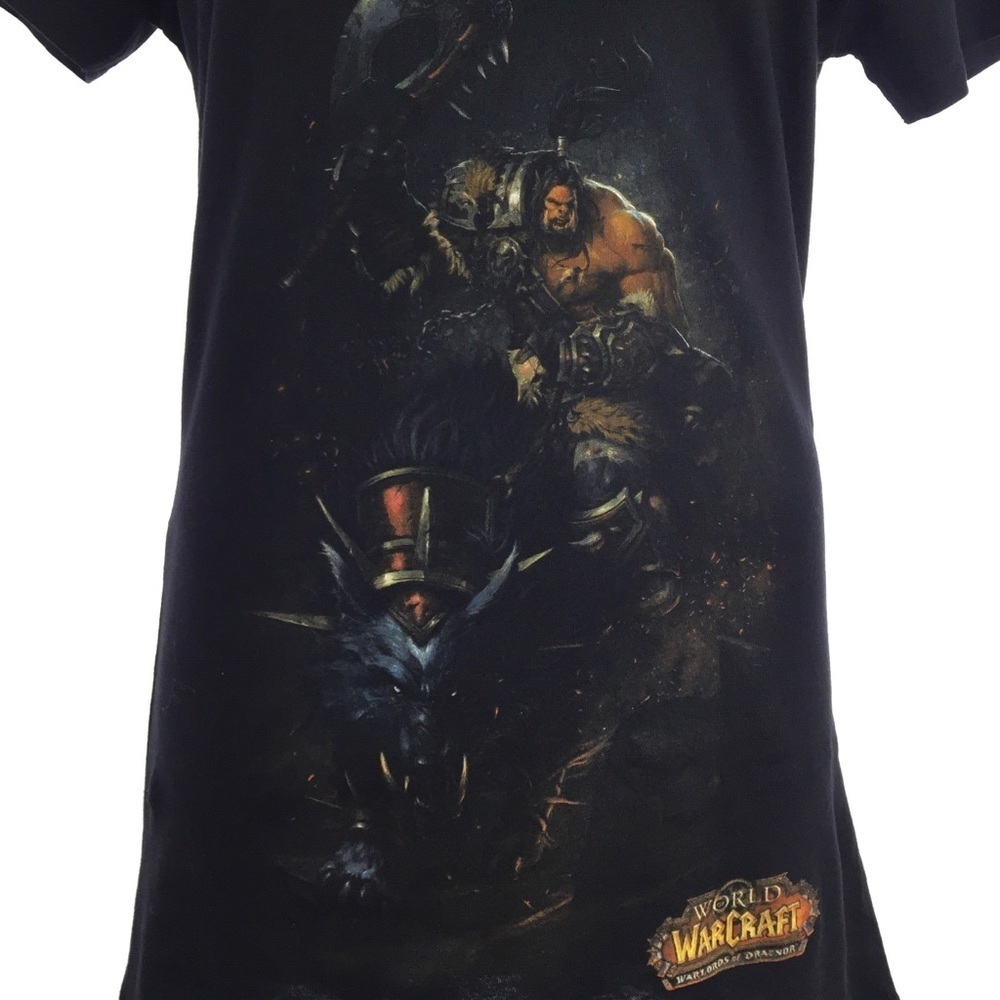 Blizzard Activision World of Warcraft Black Tee - Picture 4 of 4